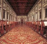 Michelangelo Buonarroti Laurentian Library USA oil painting artist